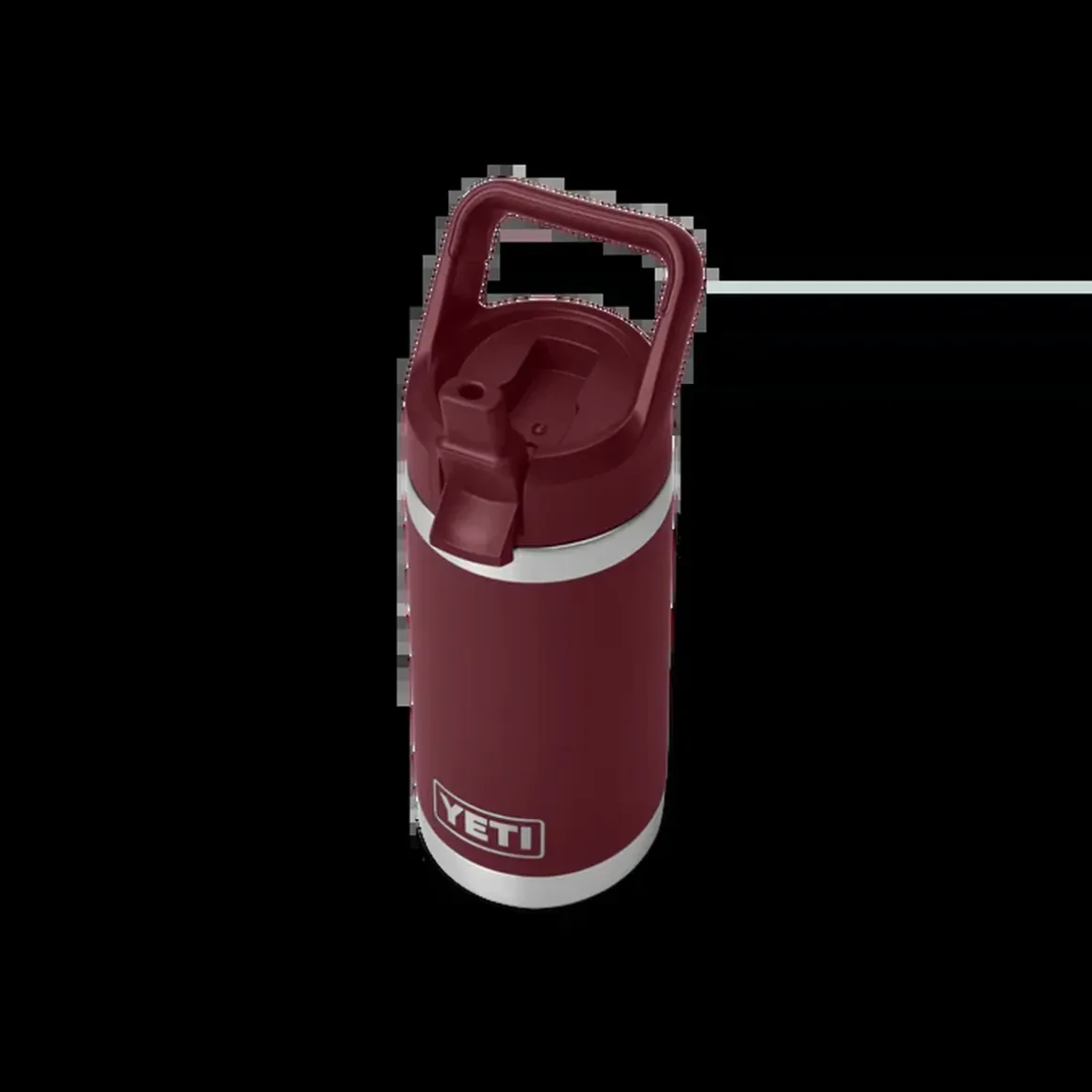 Yeti Rambler Kids Bottle 12 Oz Wild Wine Red