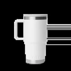 Yeti Rambler Reise-Trinkhalm-Tasse 20 Oz 591 ml weiß