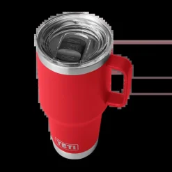YETI Rambler Travel Mug  rot 30 Oz