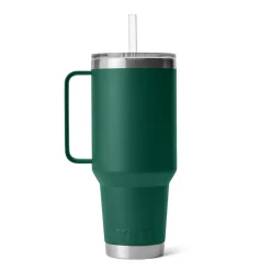 YETI Trinkhalm Becher Rambler   1242 ml Dunkelgrün