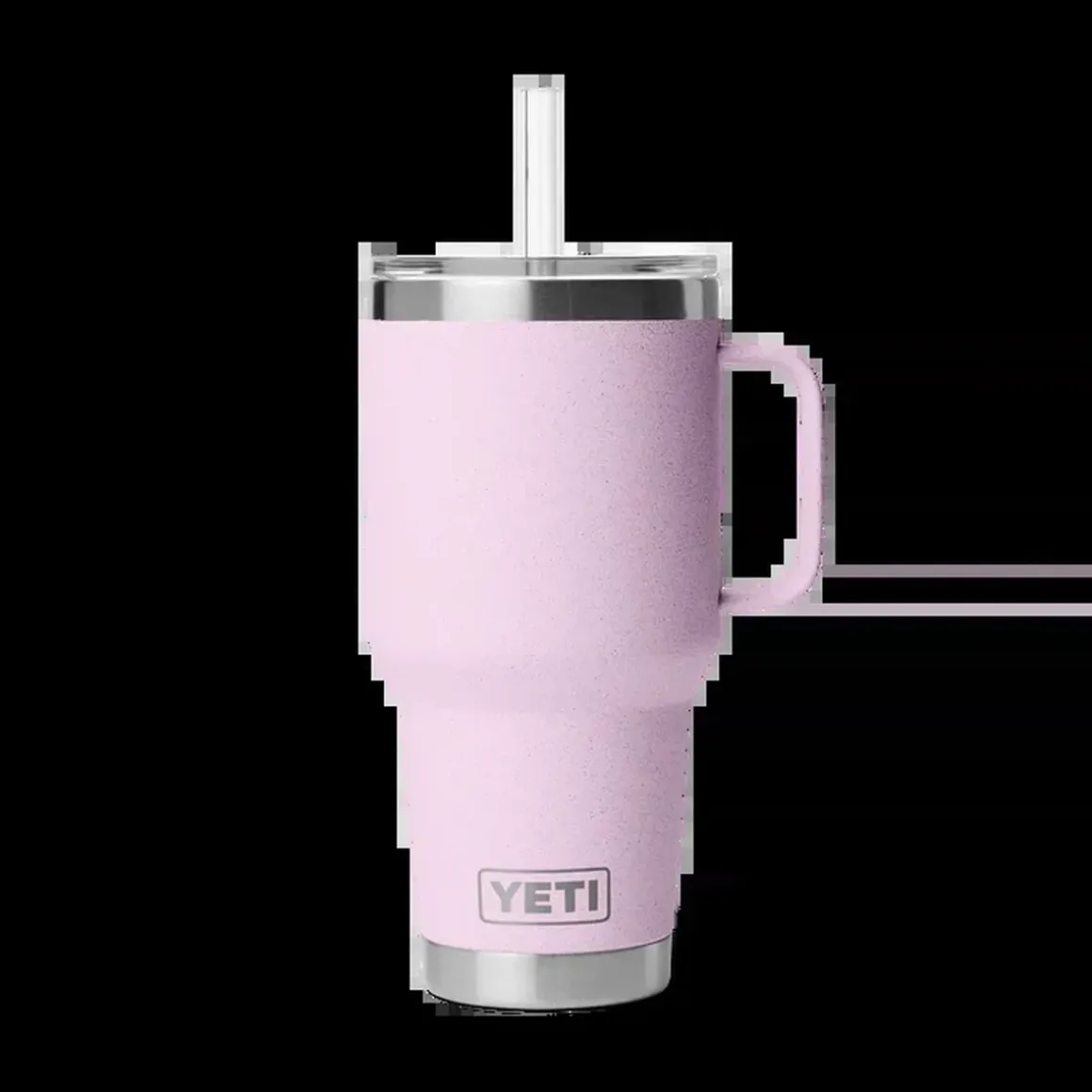 YETI Trinkhalmbecher Rambler 1035 ml hellrosa 1035 ml