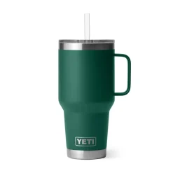YETI Trinkhalmbecher Rambler Dunkelgrün 1035 ml