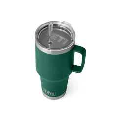 YETI Trinkhalmbecher Rambler Dunkelgrün 1035 ml