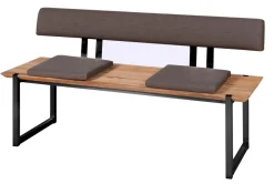 Zebra Quadux Sitzbank Teakholz  140x45x43cm