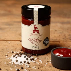 Zum Heiligen Stein Ketchup würzig 400g vegan