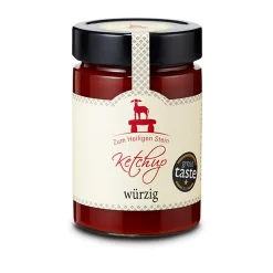 Zum Heiligen Stein Ketchup würzig 400g  vegan