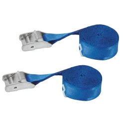 Zurrgurt Klemmschloss einteilg, 2 Stk.  L 5m, B 25mm, Umreifung 370 daN, Direkt 185 daN